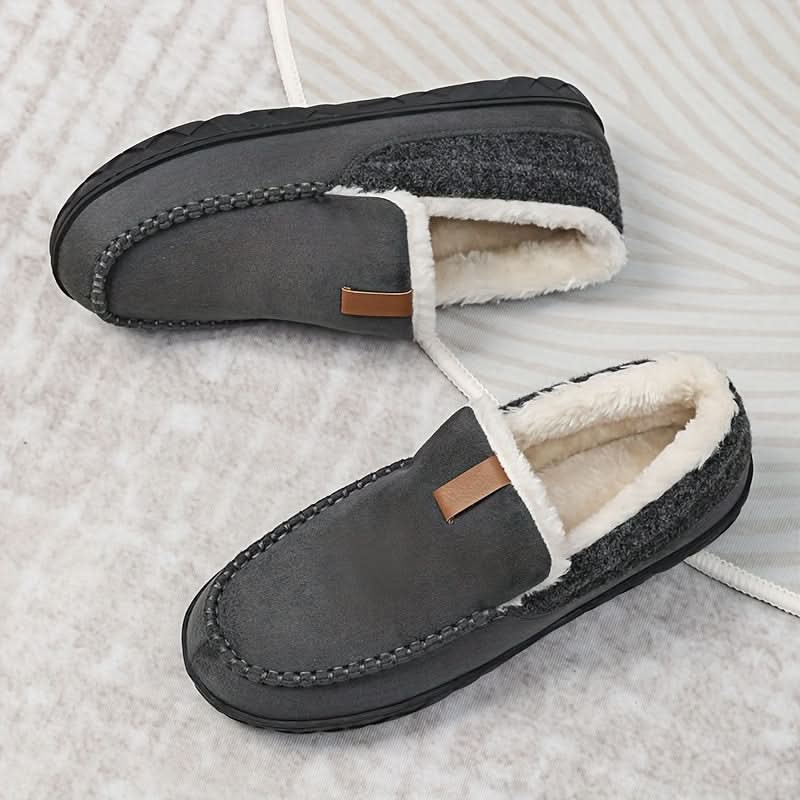 FLEECYFEET - Chaussons en laine de mouton chaude conçus pour un confort ultime en hiver, douceur et confort à la maison