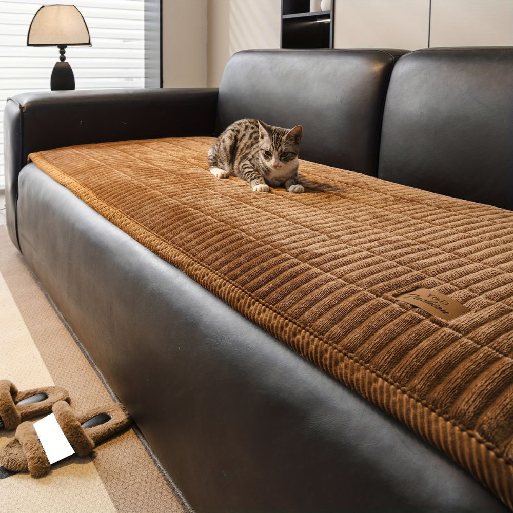 FURNIGUARD - Housse de canapé en microfibre matelassée conçue pour une protection ultime des meubles, résistance aux animaux et confort amélioré du salon