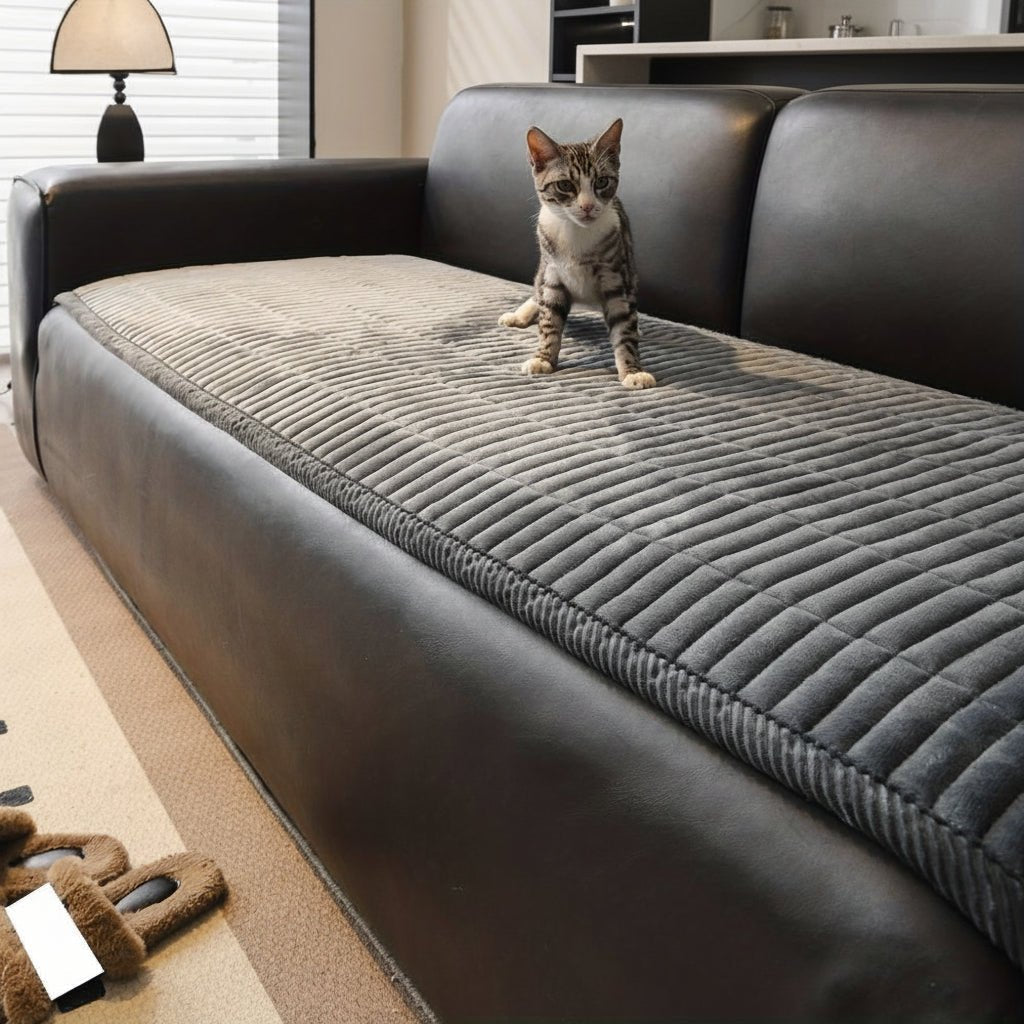 FURNIGUARD - Housse de canapé en microfibre matelassée conçue pour une protection ultime des meubles, résistance aux animaux et confort amélioré du salon