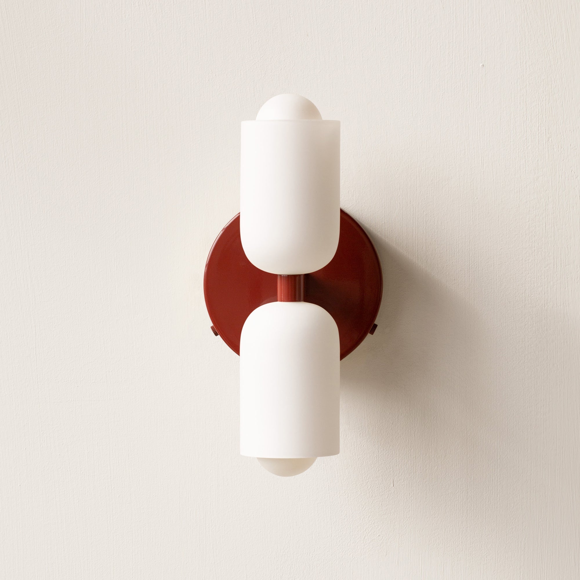 Applique Murale Double Crème - Lumières Murales Modernes pour Espaces Élégants