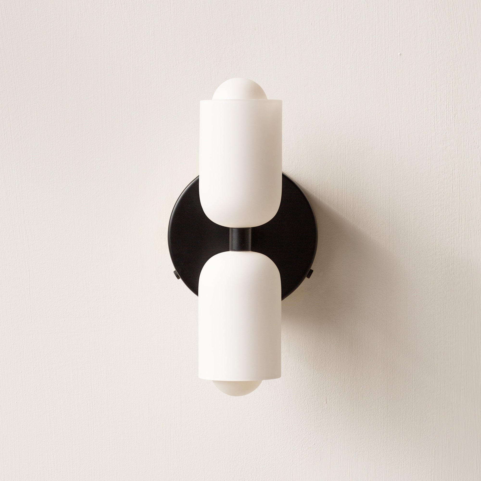 Applique Murale Double Crème - Lumières Murales Modernes pour Espaces Élégants