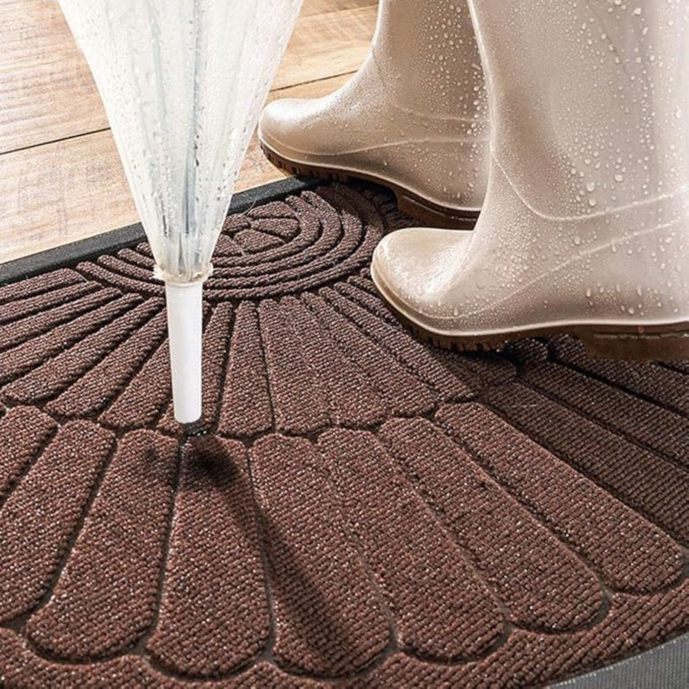 Stepra - Tapis d'accueil moderne antidérapant pour porte d'entrée ou hall