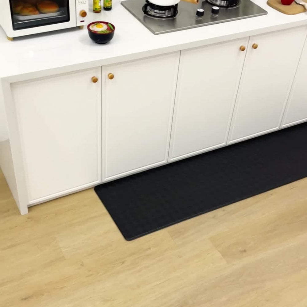 HOMEGUARD PLUS - Tapis de Cuisine Anti-Fatigue avec Support Rembourré et Antidérapant