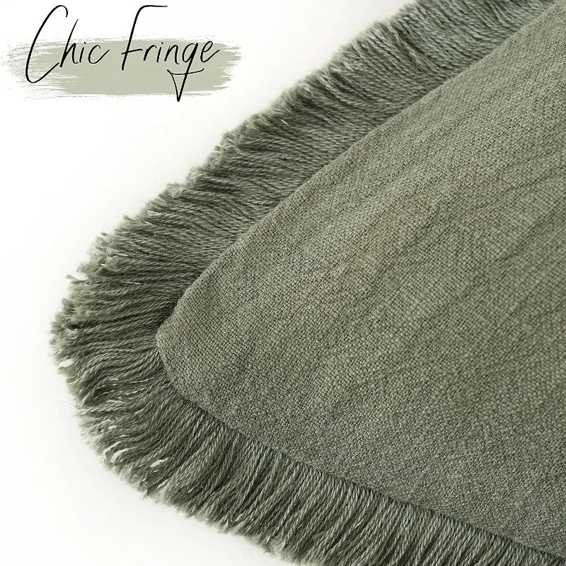 Skanto | Housse de coussin élégante en coton-lin pour une décoration raffinée
