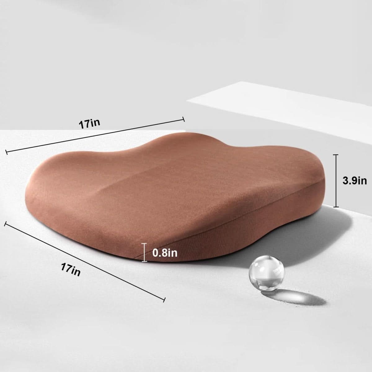 VIEWBOOST – Coussin de siège auto ergonomique pour une meilleure visibilité et un confort accru