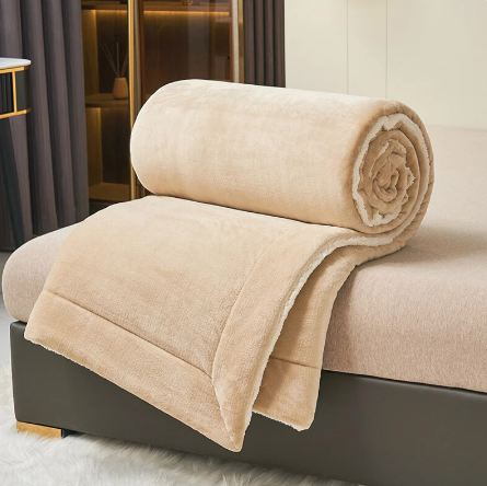 SoftHug Couverture d'Hiver | Douce Couverture en Fleece | Chaude & Facile d'Entretien | Parfaite pour le Canapé & la Chambre