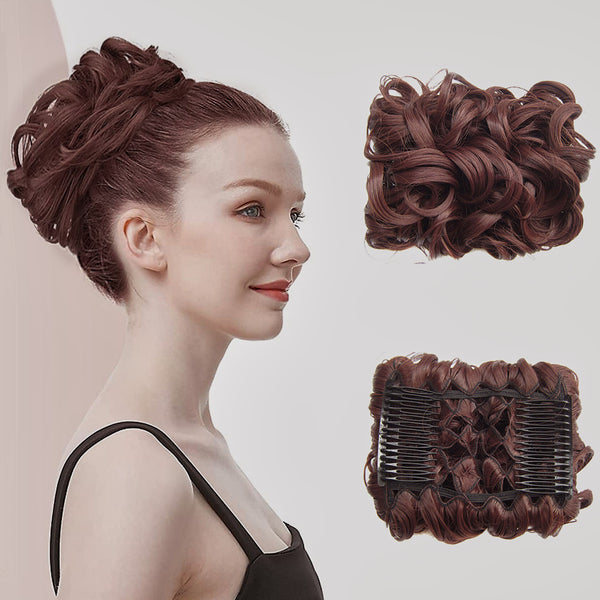 BunLuxe™ – Ton Chignon Messy Parfait en Quelques Secondes !