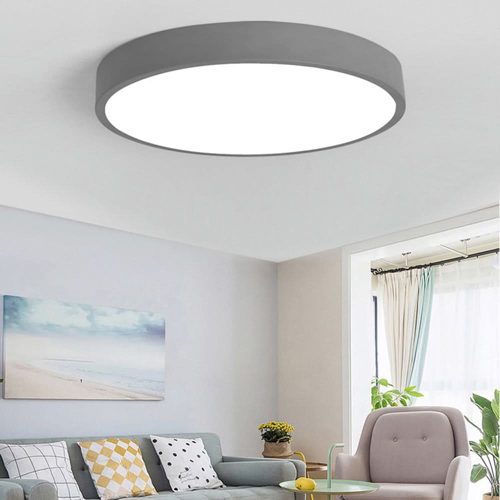 Plafonnier | Plafonnier LED rond | Métal | Eterna
