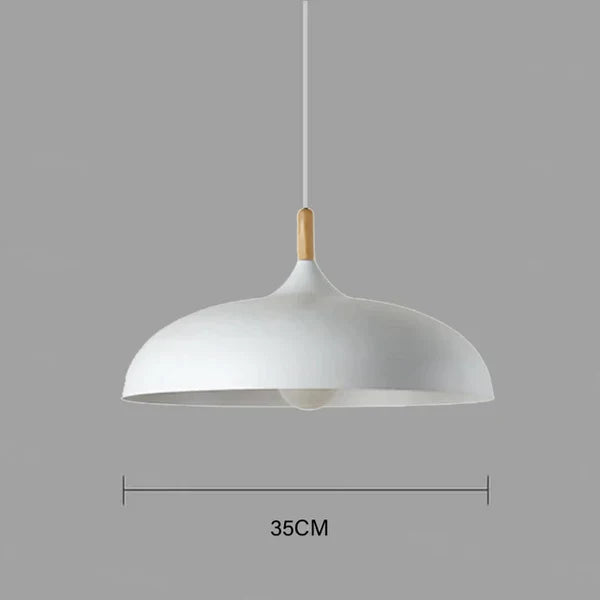 Plafonnier en chêne nordique | Lumière chaude | Design intemporel | OakLight