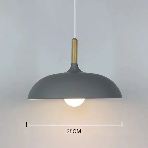 Plafonnier en chêne nordique | Lumière chaude | Design intemporel | OakLight