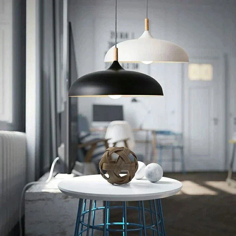 Plafonnier en chêne nordique | Lumière chaude | Design intemporel | OakLight