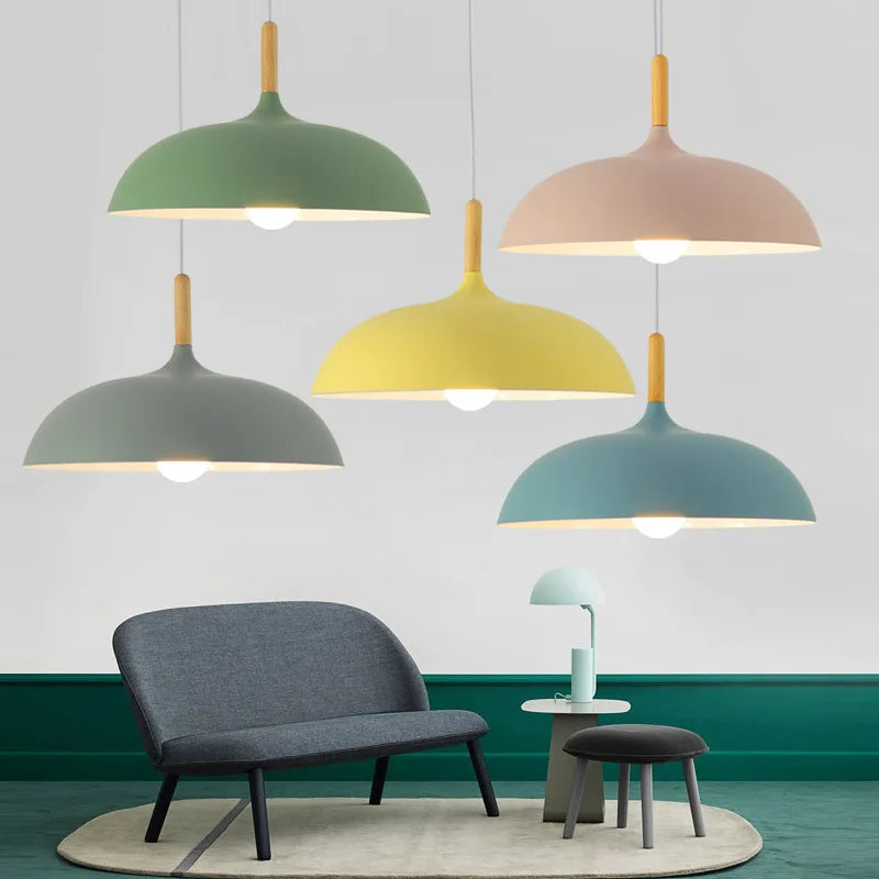 Plafonnier en chêne nordique | Lumière chaude | Design intemporel | OakLight