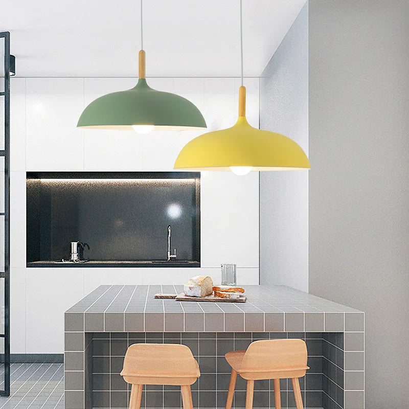 Plafonnier en chêne nordique | Lumière chaude | Design intemporel | OakLight