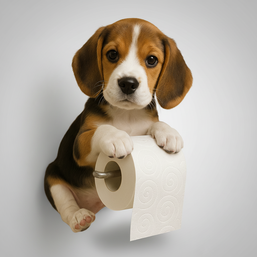 Poignée décorative en forme de chien - WuffKeeper