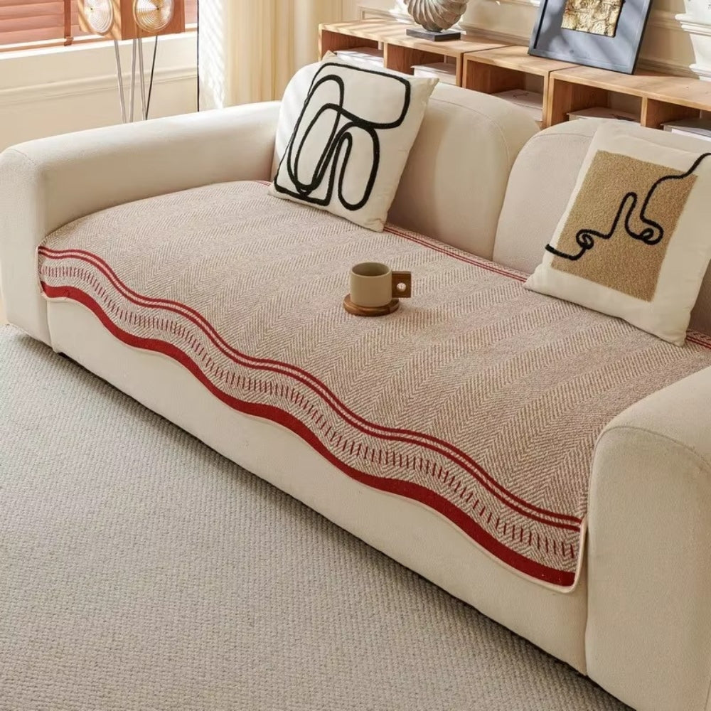 Housse de Canapé Antidérapante Modern Wave