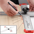 Règle de marquage glissante pour des mesures précises