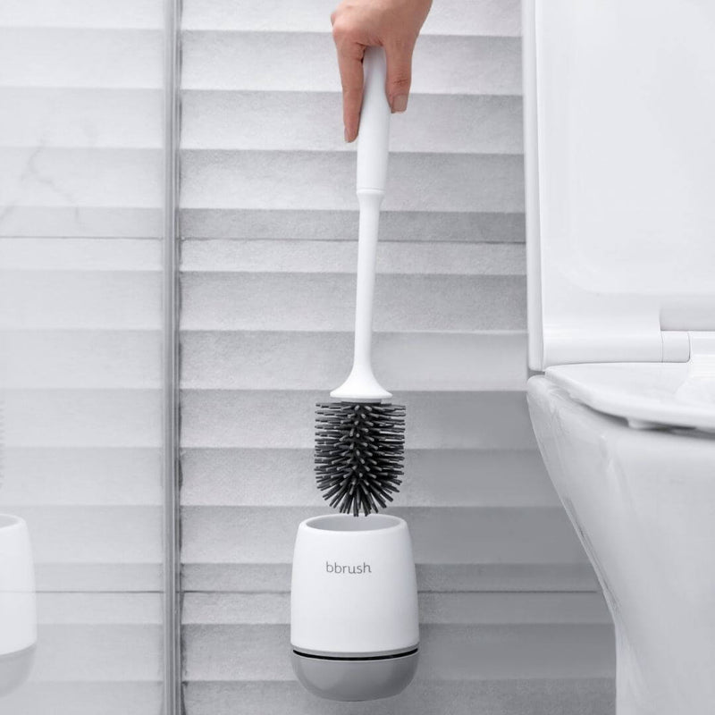 Brosse de toilette avec support
