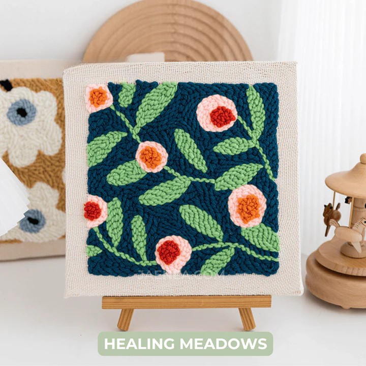 Kit de broderie au punch needle