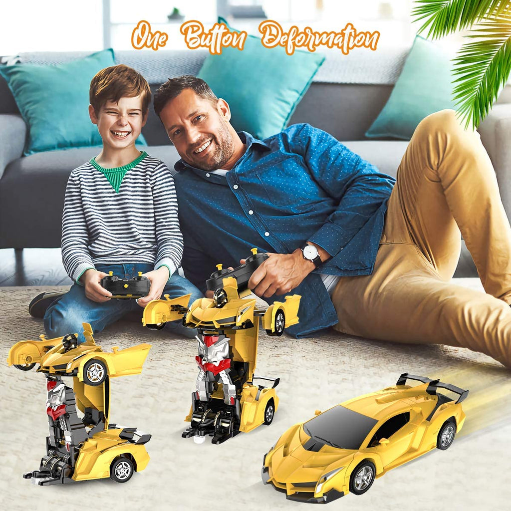 Transformateur de voitures RC pour enfants