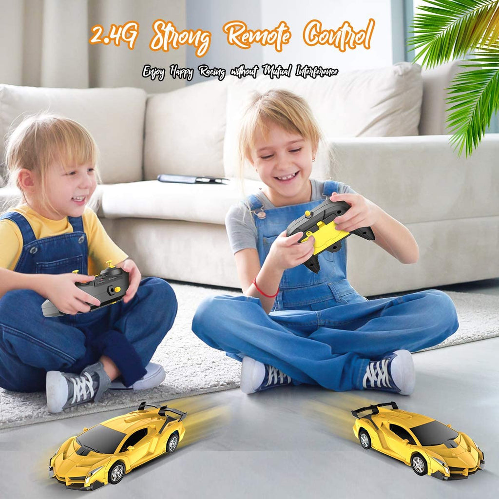 Transformateur de voitures RC pour enfants