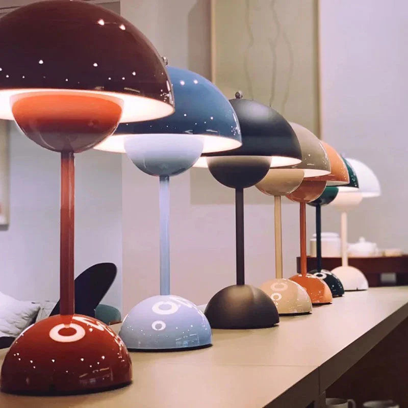 Le Refuge – Lampe de Table Sans Fil Dimmable avec Design Élégant de Pot de Fleurs