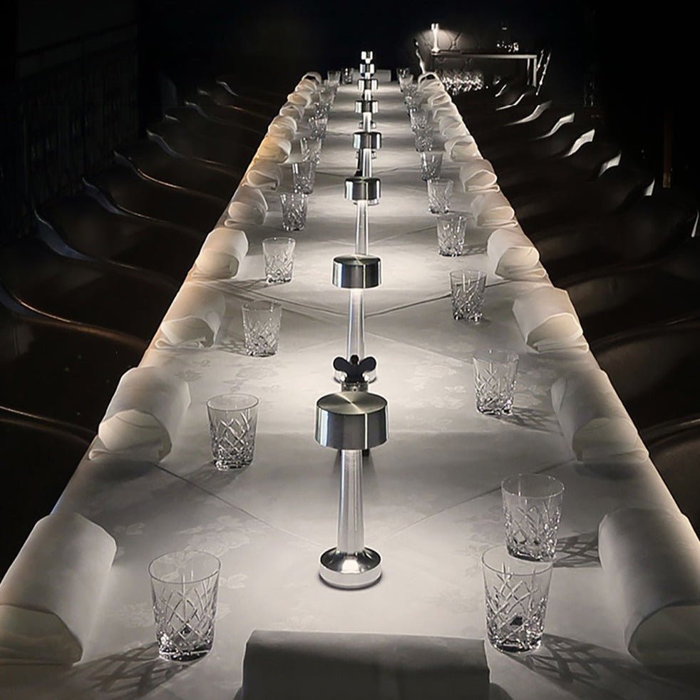 Lampe de table LED dimmable – lampe sans fil pour café, restaurant et maison