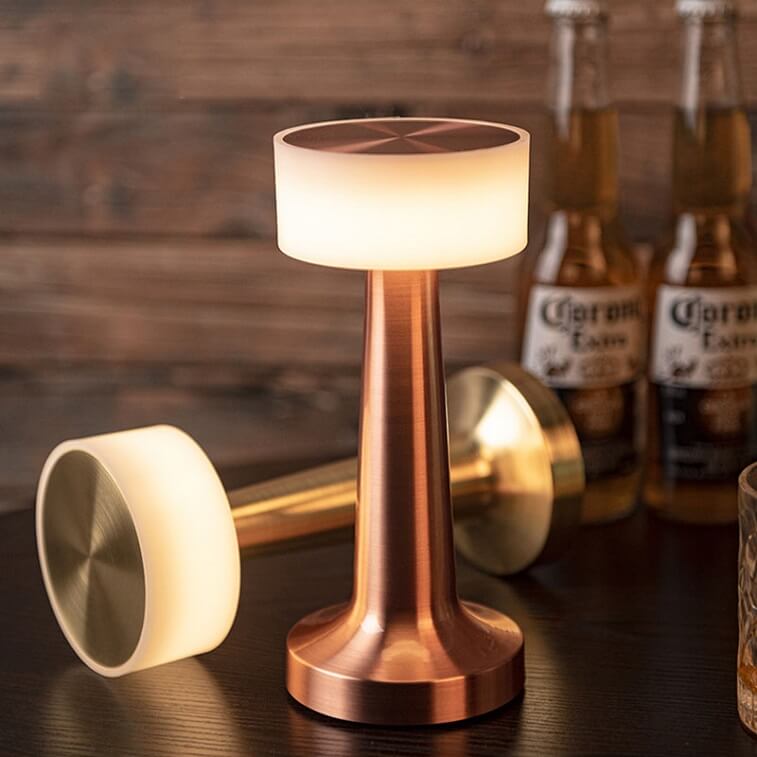Lampe de table LED dimmable – lampe sans fil pour café, restaurant et maison