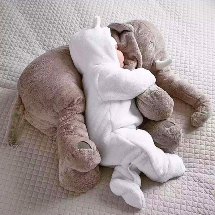 Coussin Bébé Éléphant Câlin – Doux, Câlin et Confortable