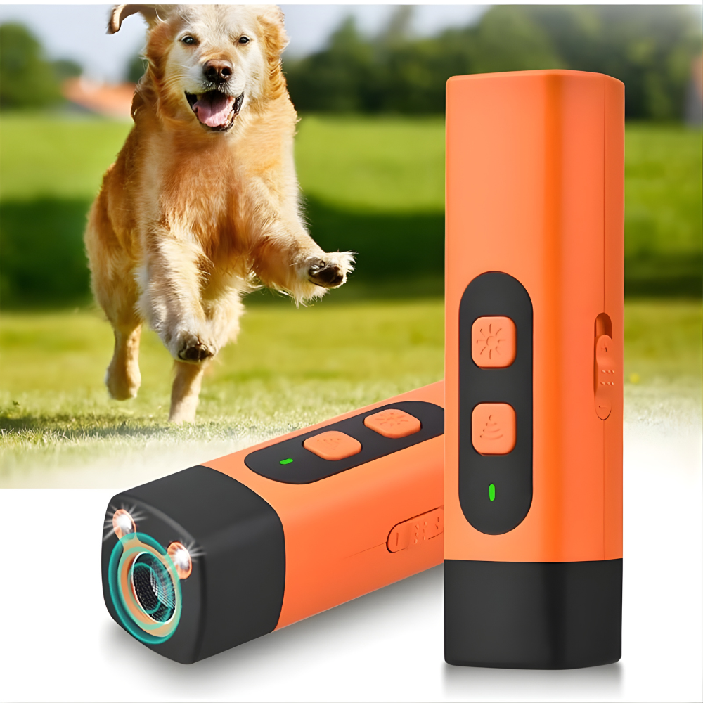 Skanto | Contrôleur Ultrasonique de Aboiement de Chien Portable pour Correction de Comportement