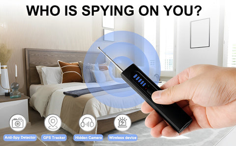Skanto | Détecteur de Caméra Cachée avec Suivi RF et GPS - Unité de Surveillance de Qualité Militaire pour la Protection de la Vie Privée
