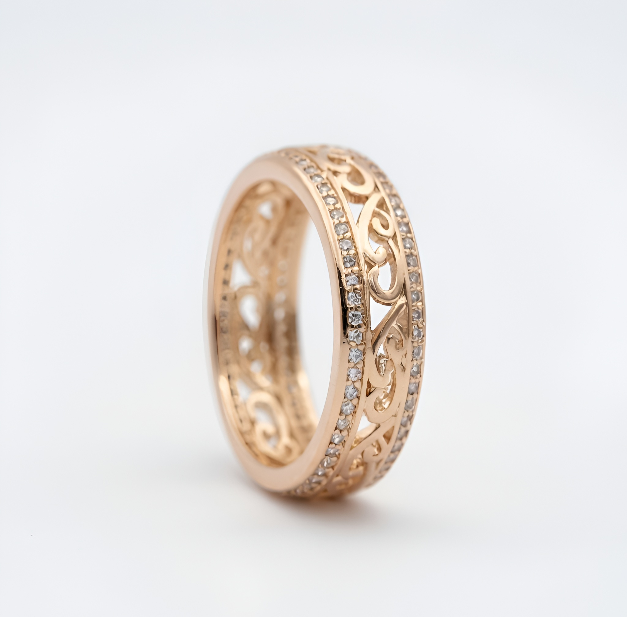 Chelsea - Bague à double rangée pour femme