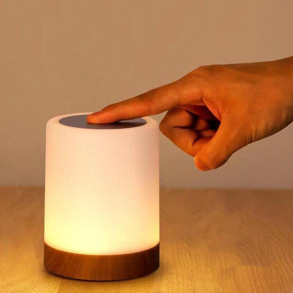 Lampe de table LED portable avec toucher et dimmable