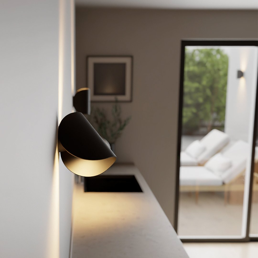 Leif – Applique Murale LED Orientable | Éclairage Flexible pour Intérieur & Extérieur IP65
