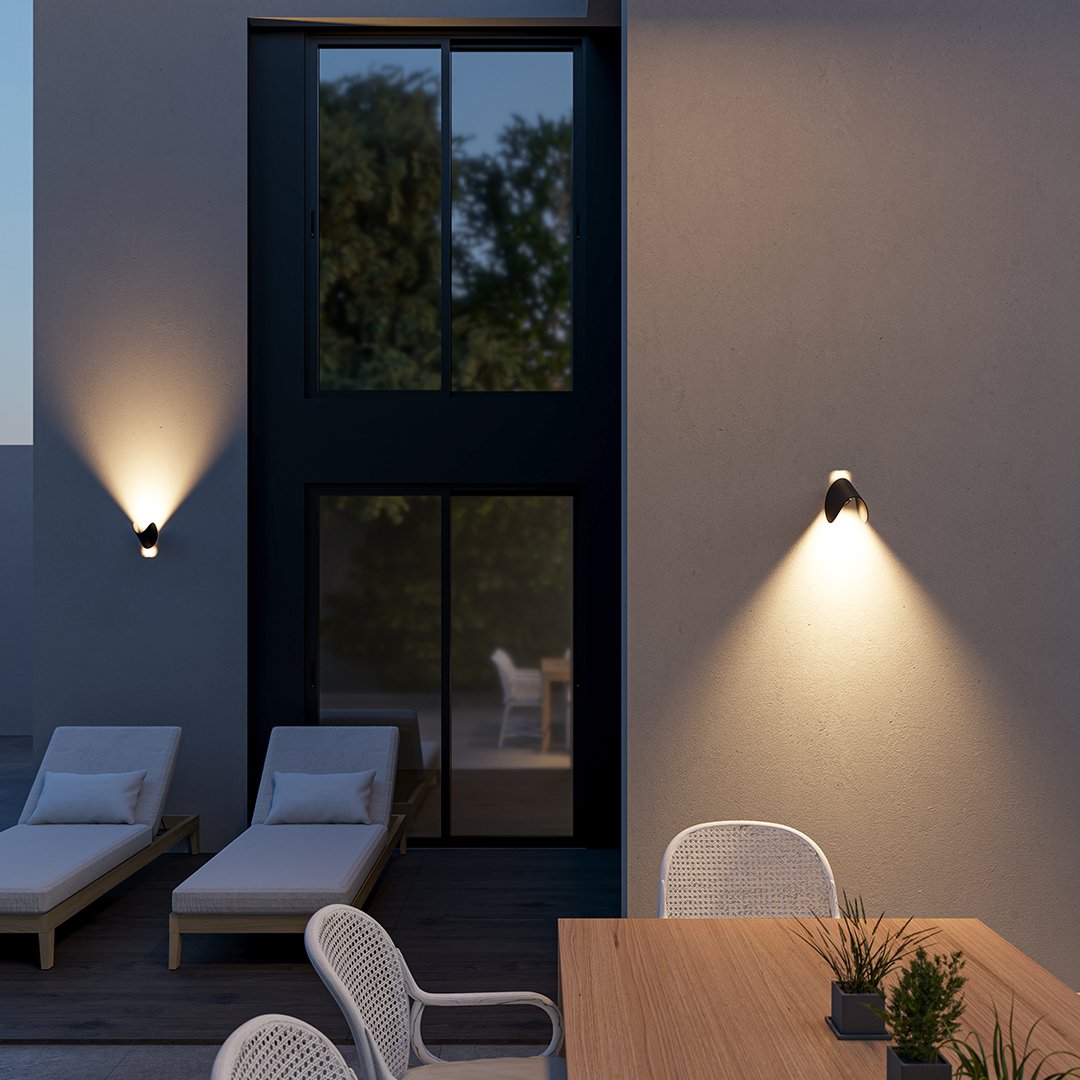 Leif – Applique Murale LED Orientable | Éclairage Flexible pour Intérieur & Extérieur IP65