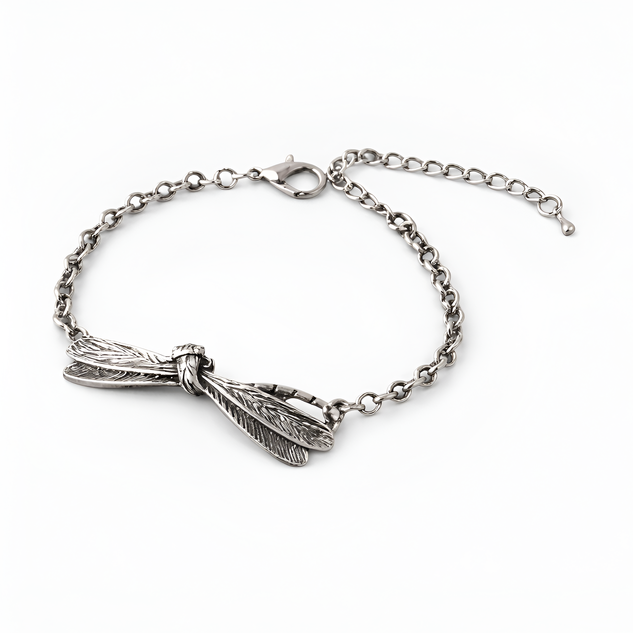 Hannah - Bracelet vintage avec breloque libellule