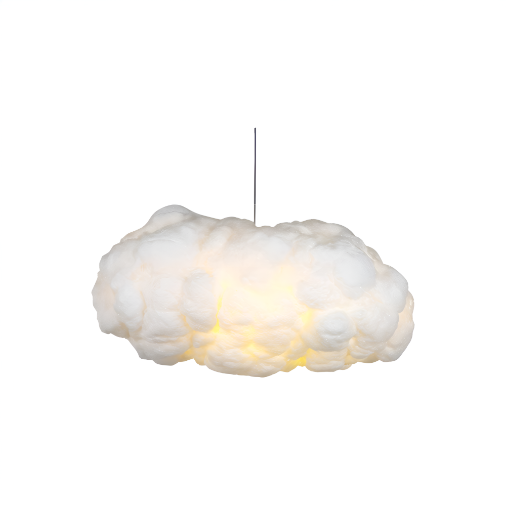 Lampe suspendue en forme de nuage pour chambre d'enfant – lampe de plafond rêveuse