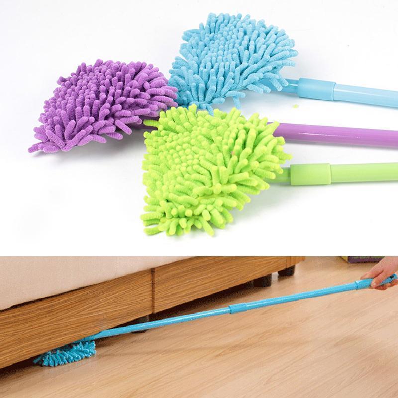 Mop de nettoyage triangulaire réglable et rotatif | Tête de mop à 180 degrés | Manche télescopique | Mop de nettoyage | Angle de mop
