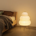Lampe sur pied moderne en papier de riz