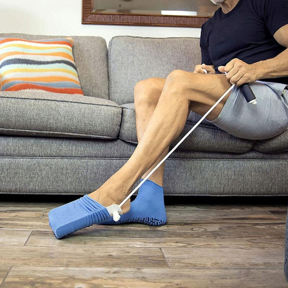 SOCKHELPER – Aide à Enfiler les Chaussettes Sans Se Pencher