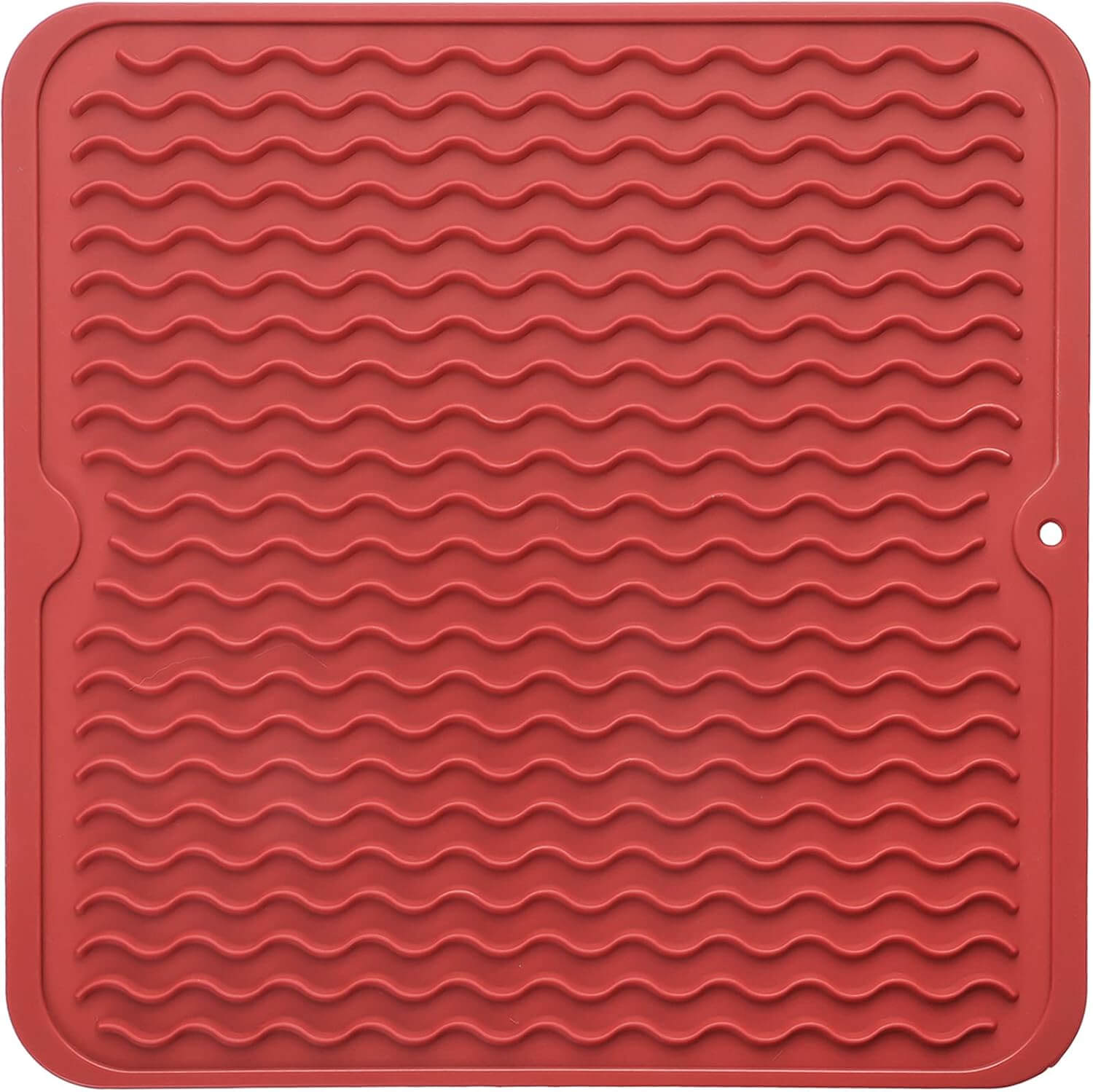 DRYSAFE - Tapis de Vaisselle en Silicone Écologique Protège les Comptoirs de la Chaleur et de l'Eau