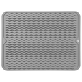 DRYSAFE - Tapis de Vaisselle en Silicone Écologique Protège les Comptoirs de la Chaleur et de l'Eau