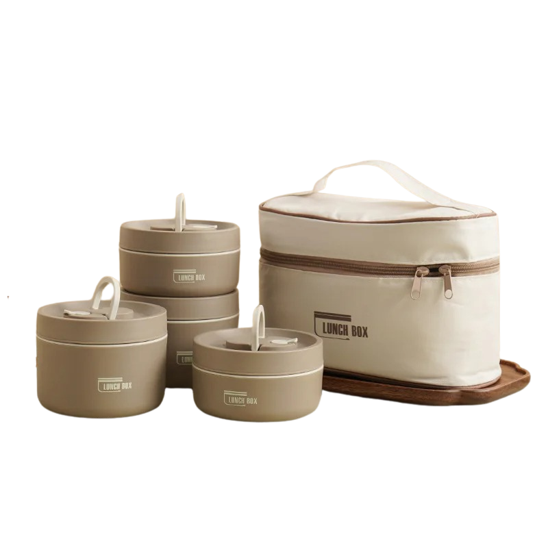 FreshStack™ | Ensemble de boîtes à lunch en acier inoxydable isolées