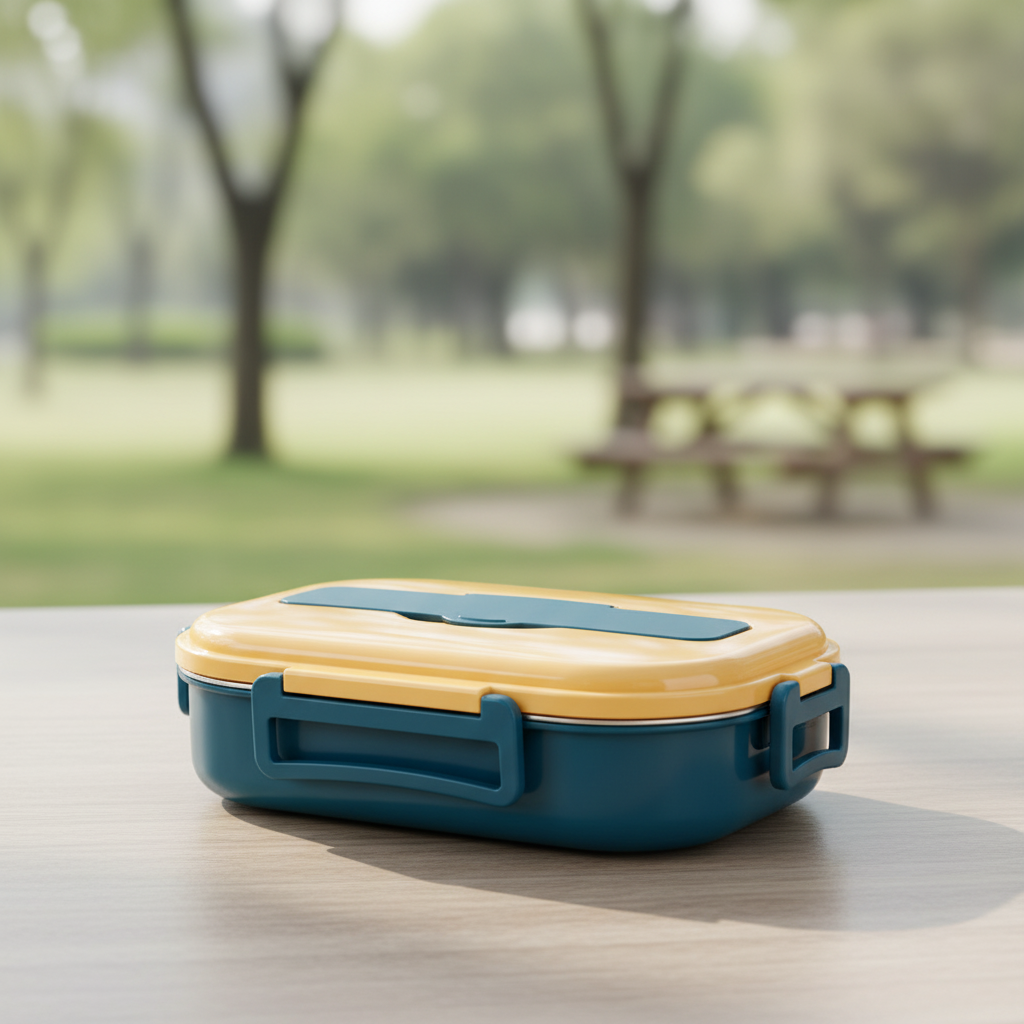 Boîte à lunch en acier inoxydable Bento - HeatNook