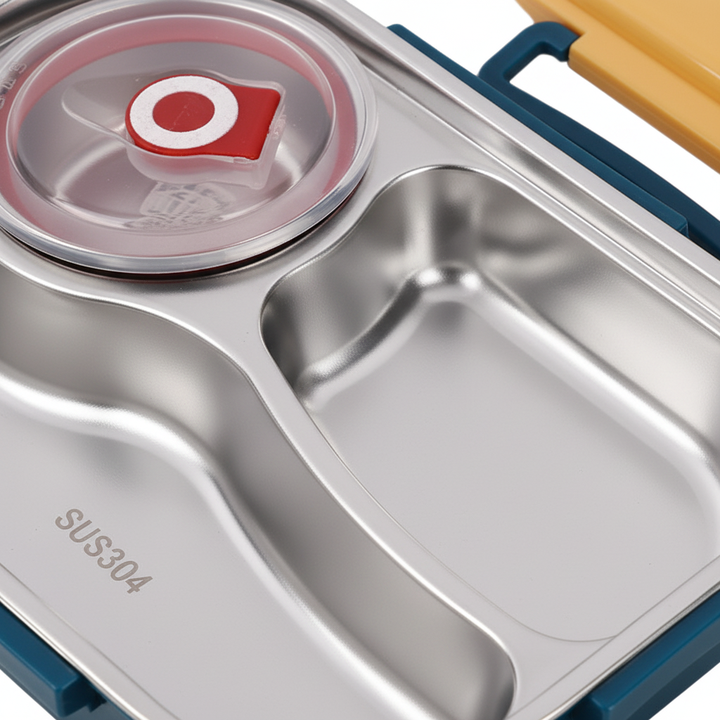 Boîte à lunch en acier inoxydable Bento - HeatNook