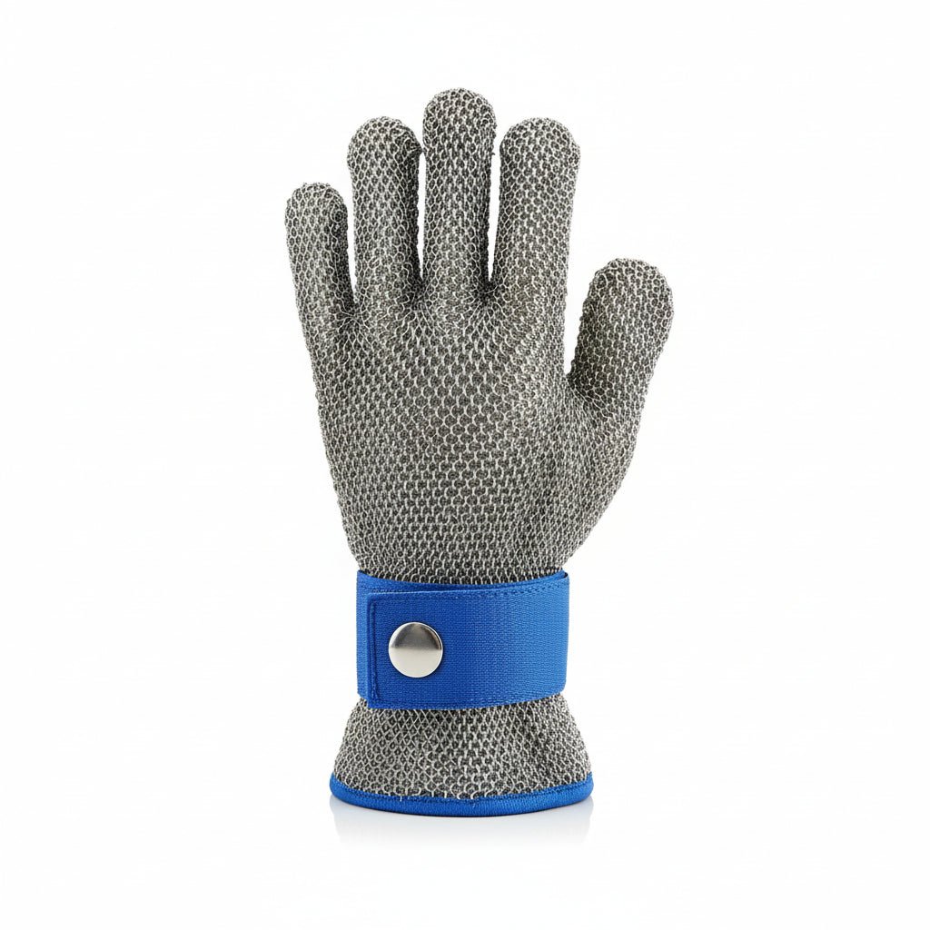 GANTS DE SÉCURITÉ EN ACIER INOXYDABLE – Gants de sécurité en acier inoxydable avec résistance maximale aux coupures