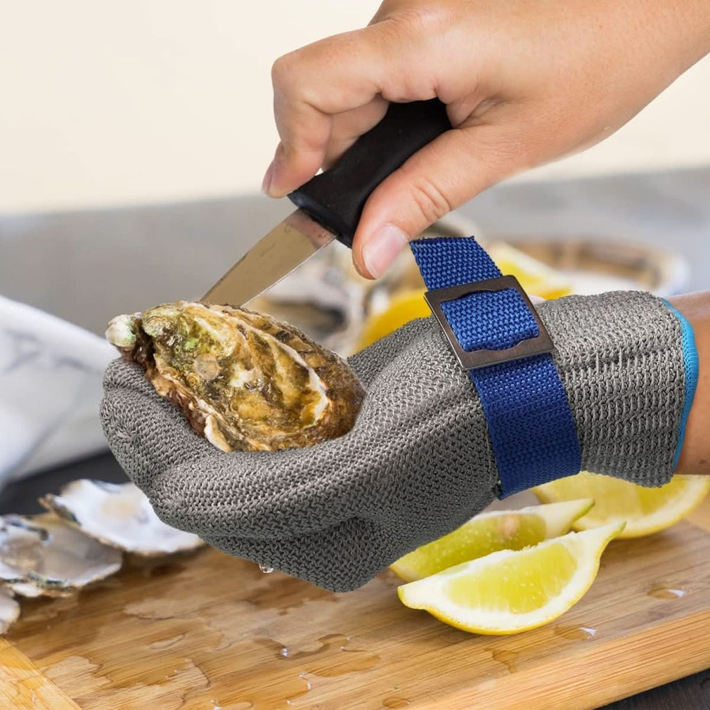 GANTS DE SÉCURITÉ EN ACIER INOXYDABLE – Gants de sécurité en acier inoxydable avec résistance maximale aux coupures