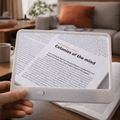 VISIONAID - Loupe éclairée LED 3x pour une lecture confortable