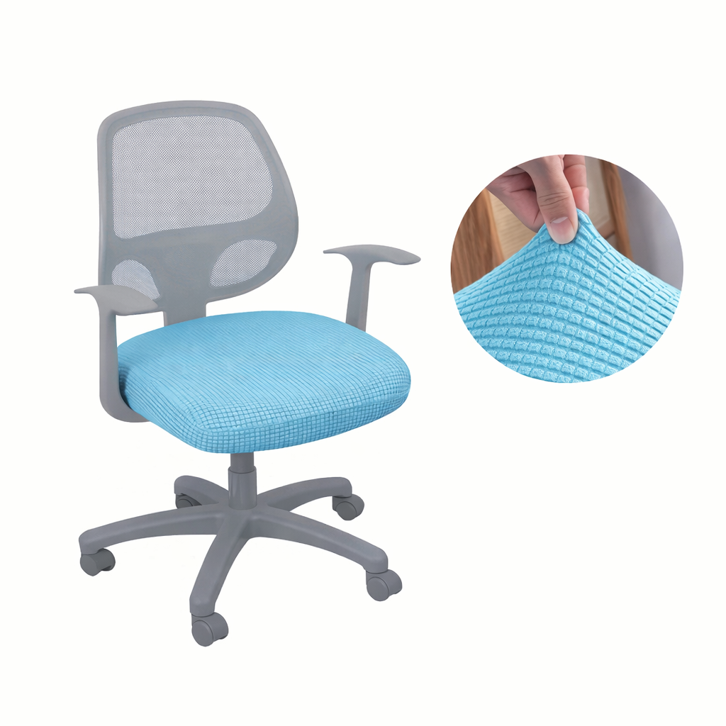 OFFICEGUARD – Housse Élastique Fendue pour un Siège Propre et Protégé