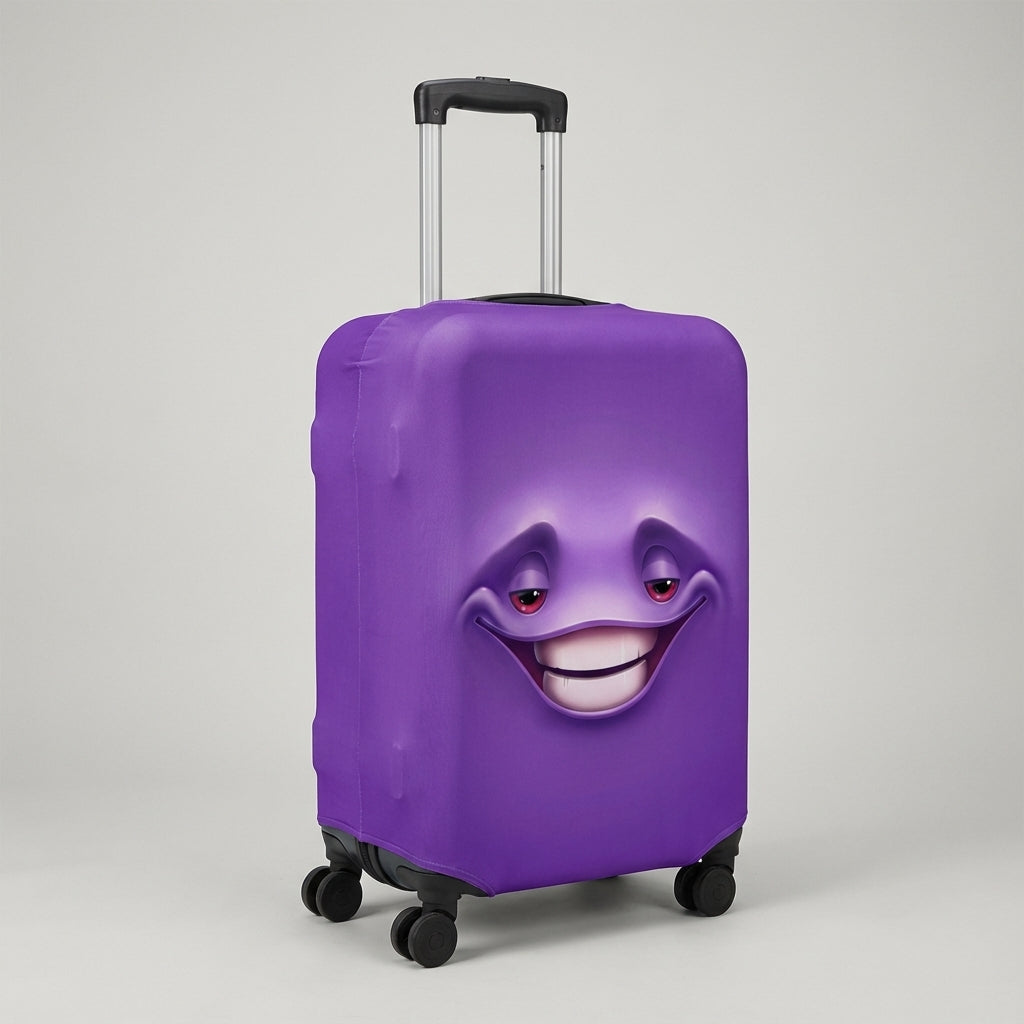 Housse de bagage élastique avec impression – SmileGuard