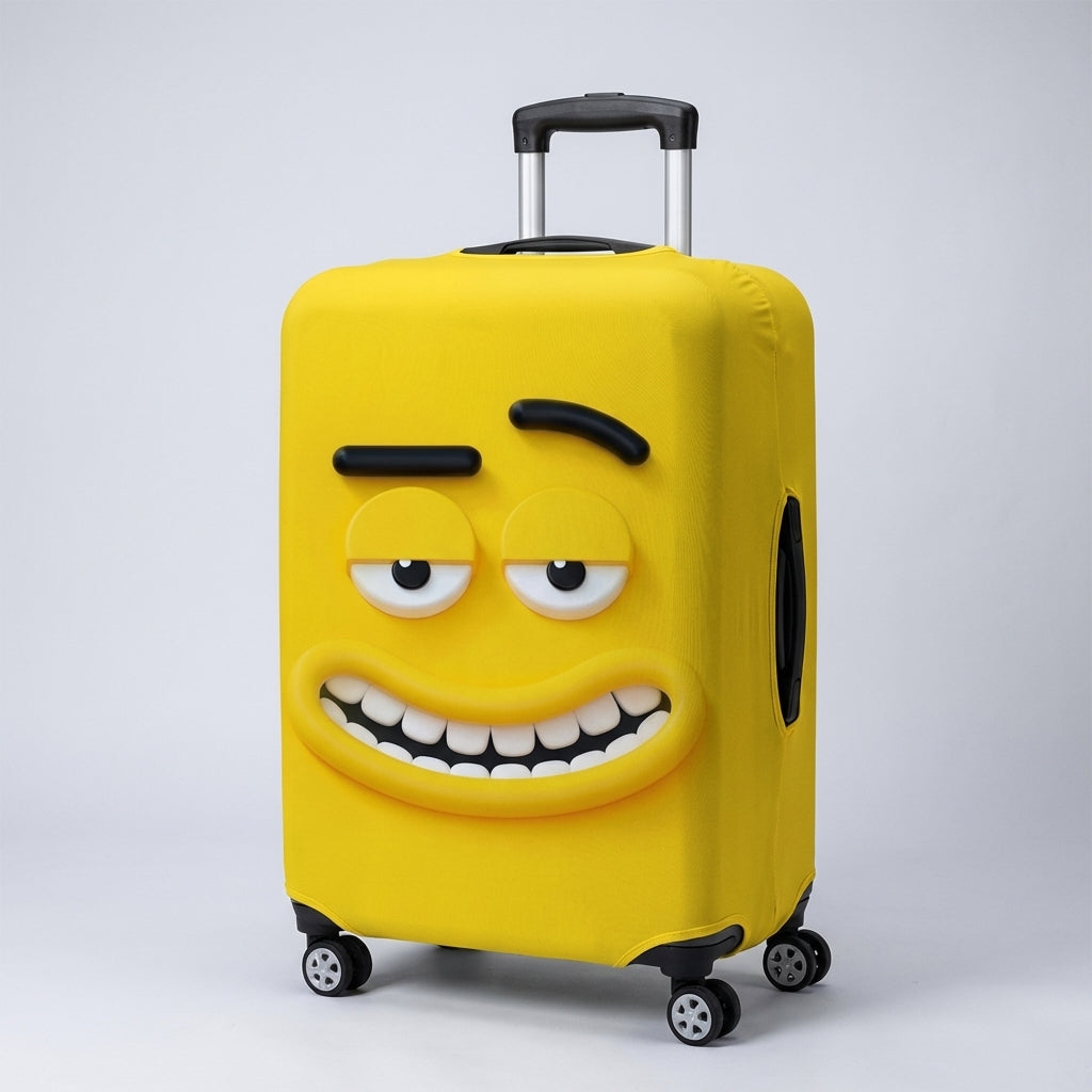 Housse de bagage élastique avec impression – SmileGuard